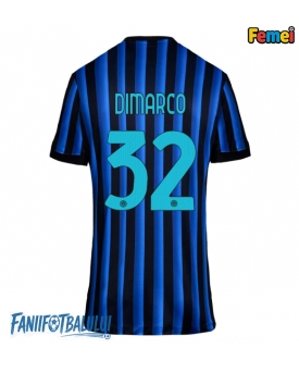 Inter Milan Federico Dimarco #32 Tricou Fotbal Replică 2025-26 Femei Acasa